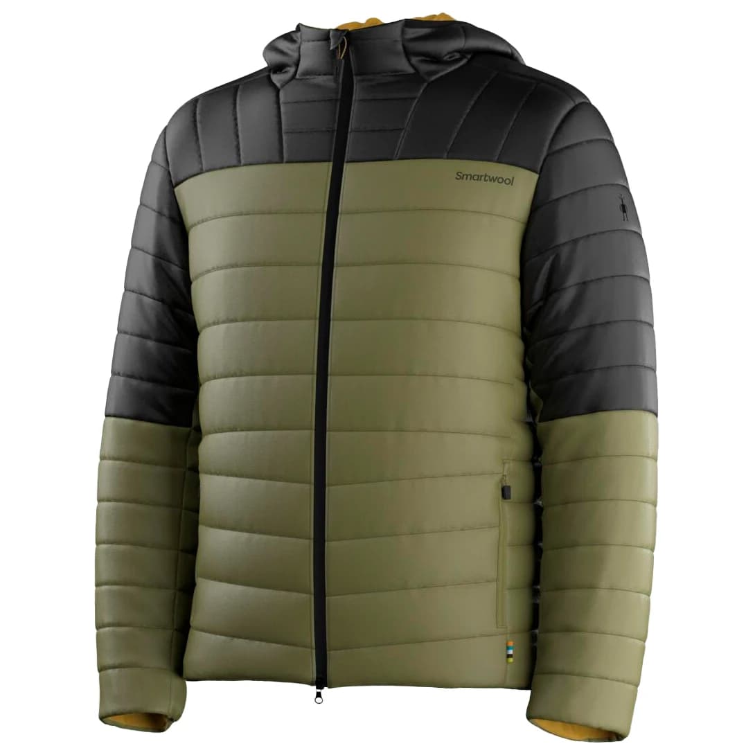Вълнено яке Smartwool Winterloft Hooded Jacket Down jacket - Winter Moss