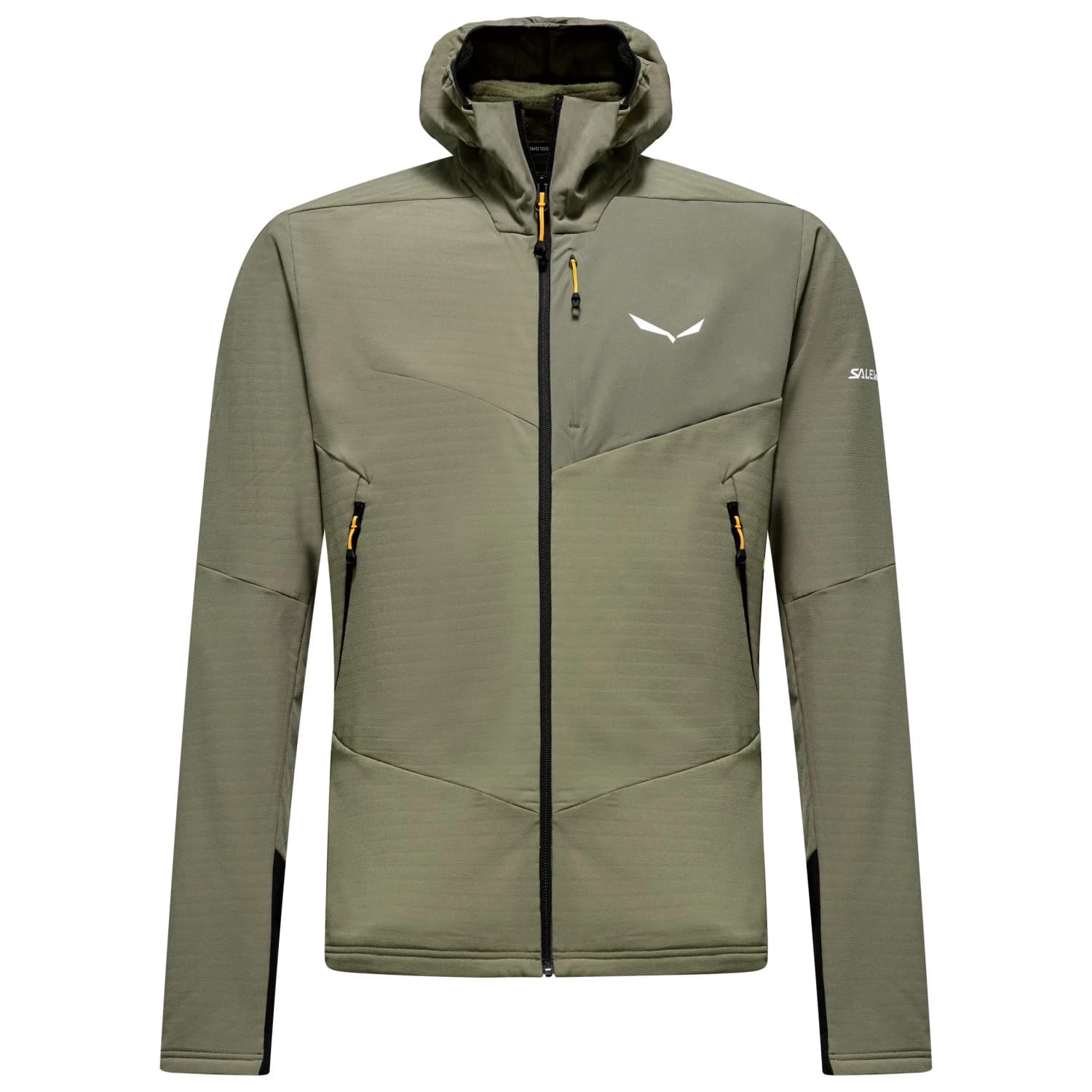 Мъжко поларено яке Salewa Ortles Fleece HD FZ Fleece jacket - Faded Green