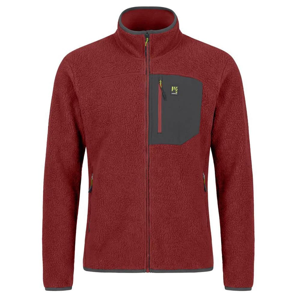 Поларено яке Karpos Moiazza Retrò Fleece Fleece jacket - Fire / Woodl.Gray