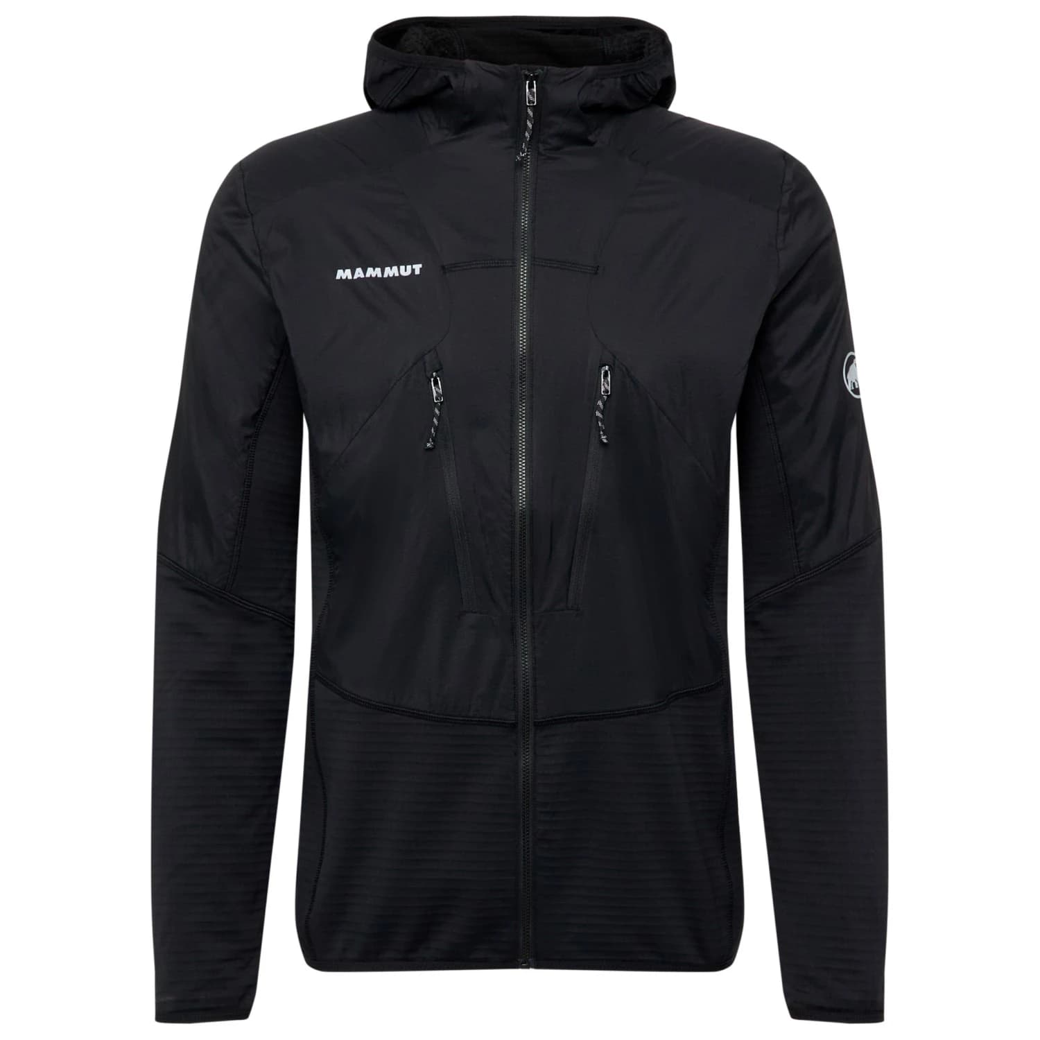 Поларено яке Mammut Aenergy ML Hybrid Hooded Jacket Fleece jacket - Black