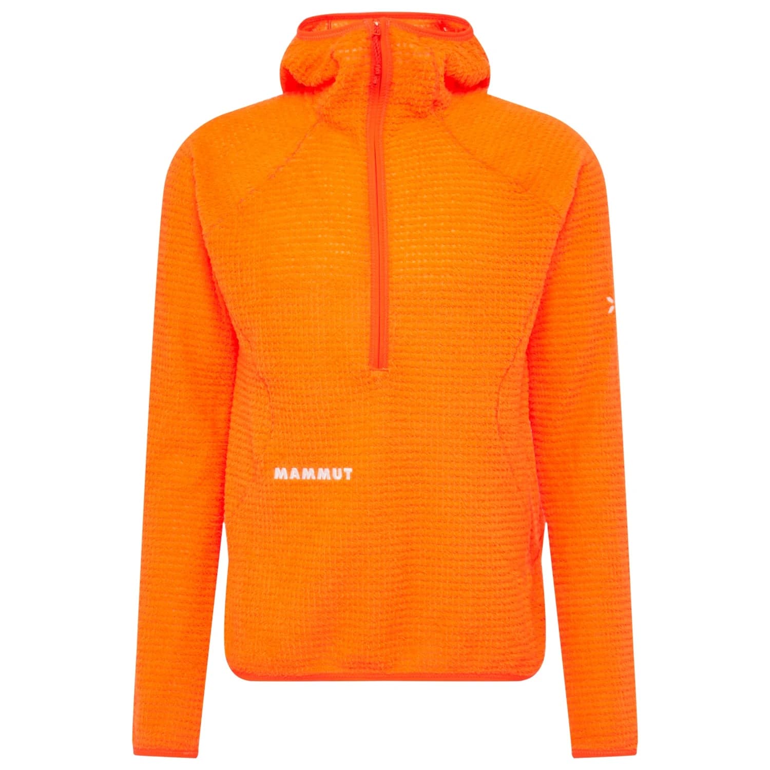 Мъжки поларен пуловер Mammut Eiger Free ML Air Half Zip Hoodie Fleece jumper - Eiger Orange