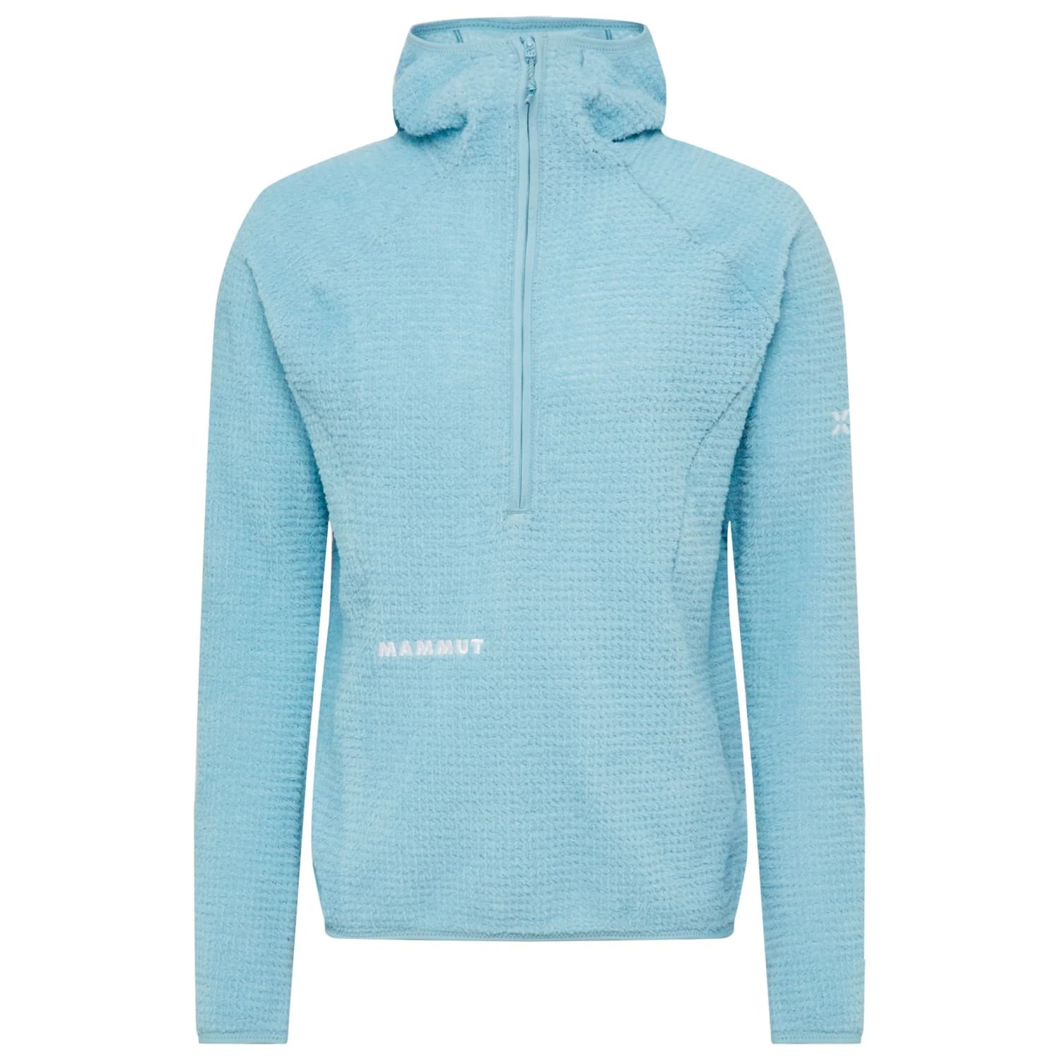 Мъжки поларен пуловер Mammut Eiger Free ML Air Half Zip Hoodie Fleece jumper - Nebla