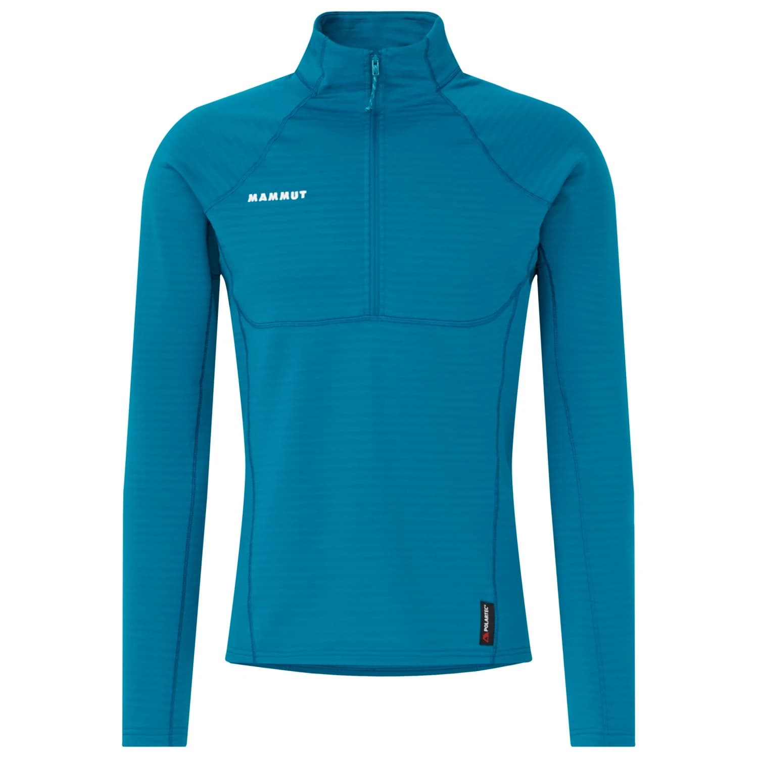 Мъжки поларен пуловер Mammut Taiss ML Half Zip Pull Fleece jumper - Deep Teal