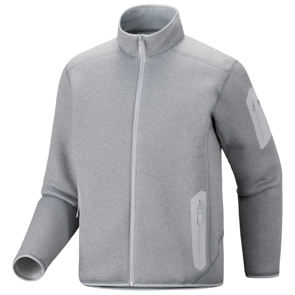 Мъжко поларено яке Arc'teryx Covert Cardigan Fleece jacket - Solitude Heather