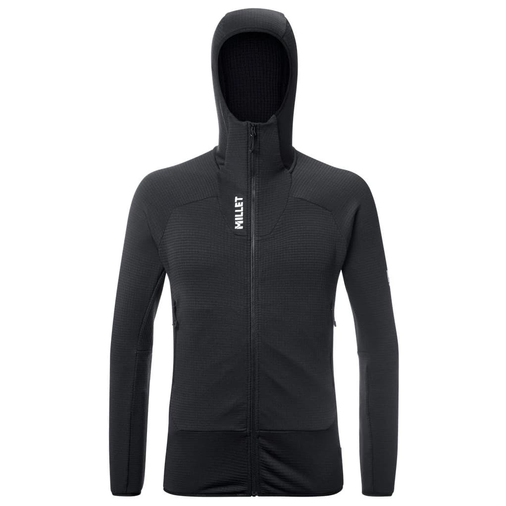 Мъжко поларено яке Millet Kamet Grid HD Fleece jacket - Black