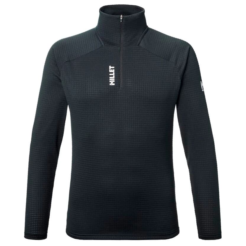 Мъжко поларено яке Millet Parmelan Light Fleece Pullover Fleece jacket - Black