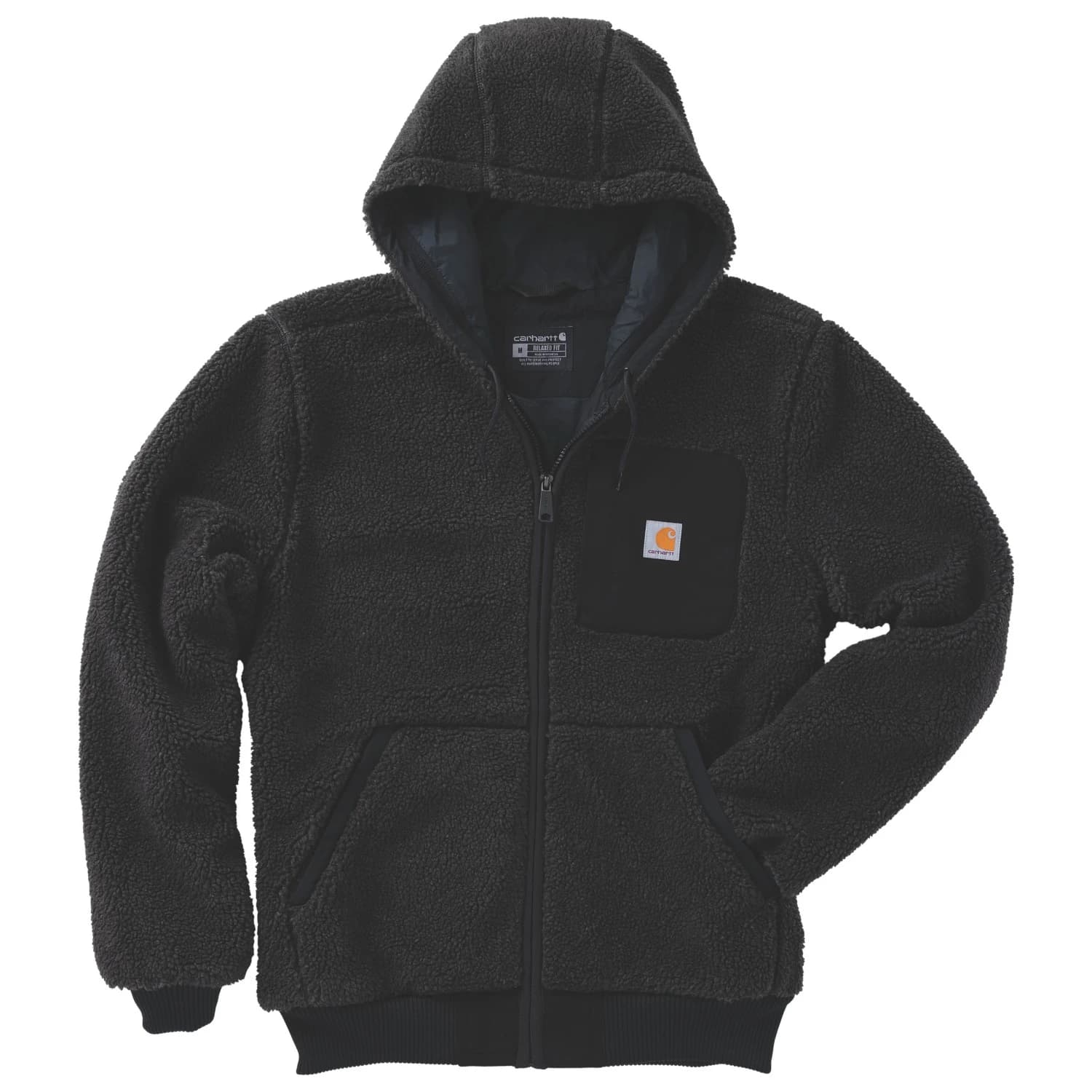 Поларено яке Carhartt Fairbanks Active Jacket Fleece jacket - Black