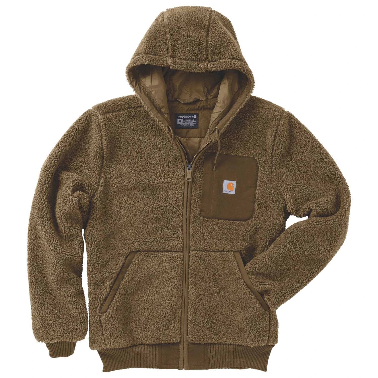 Поларено яке Carhartt Fairbanks Active Jacket Fleece jacket - Field Fatigue