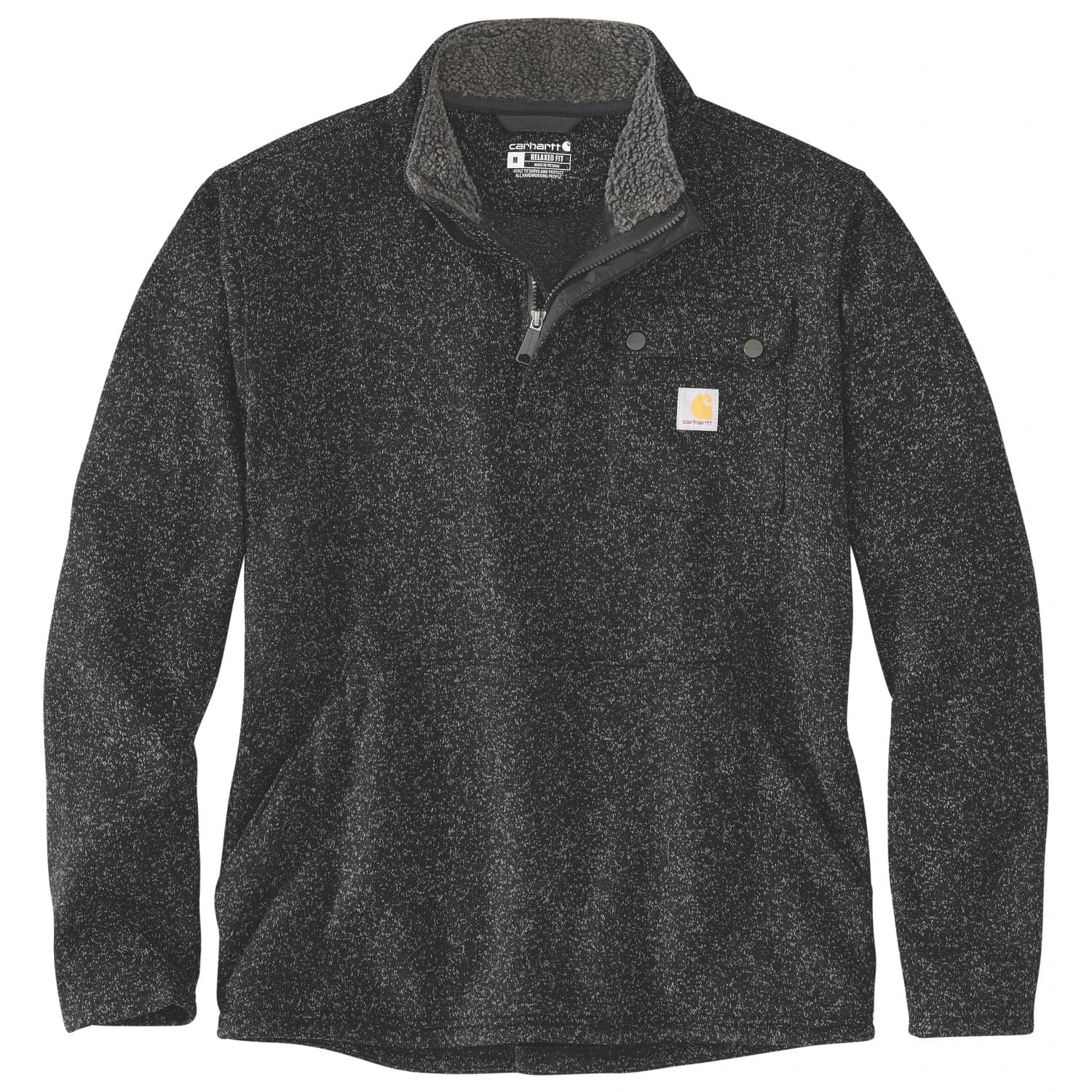 Поларен пуловер Carhartt Wayland Sweater Fleece jumper - Black