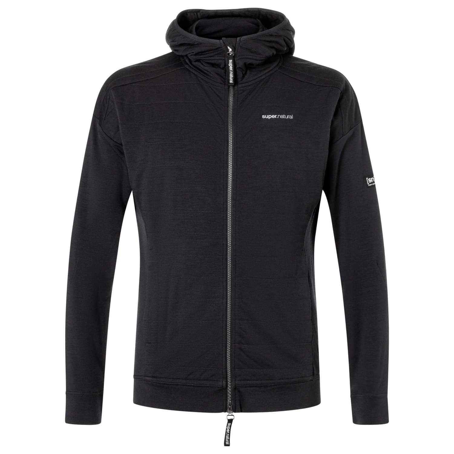 Вълнено яке super.natural Warup Aloof DWR Jacket Fleece jacket - Jet Black