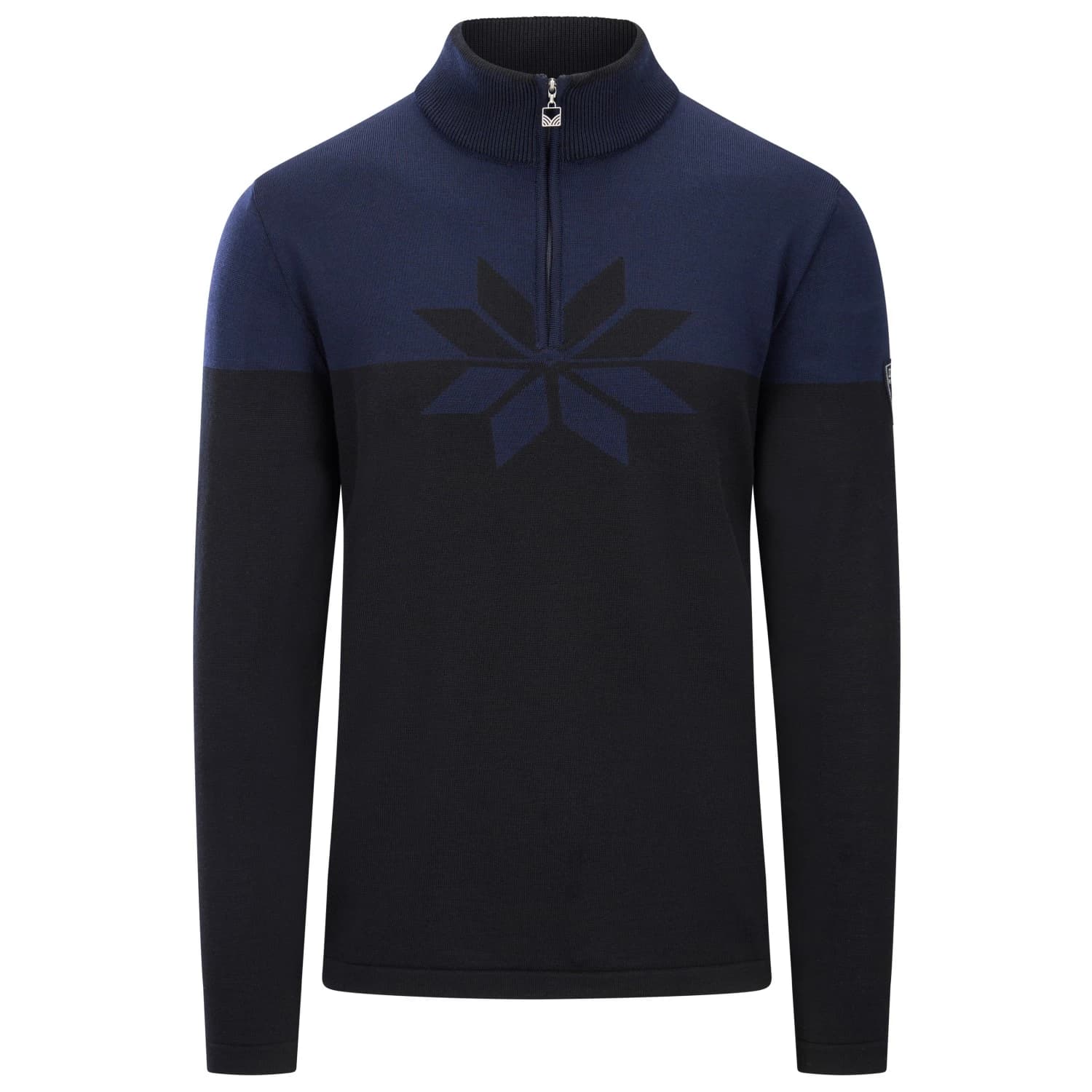 Вълнен пуловер Dale of Norway Breidablikk Sweater Merino jumper - Black / Navy