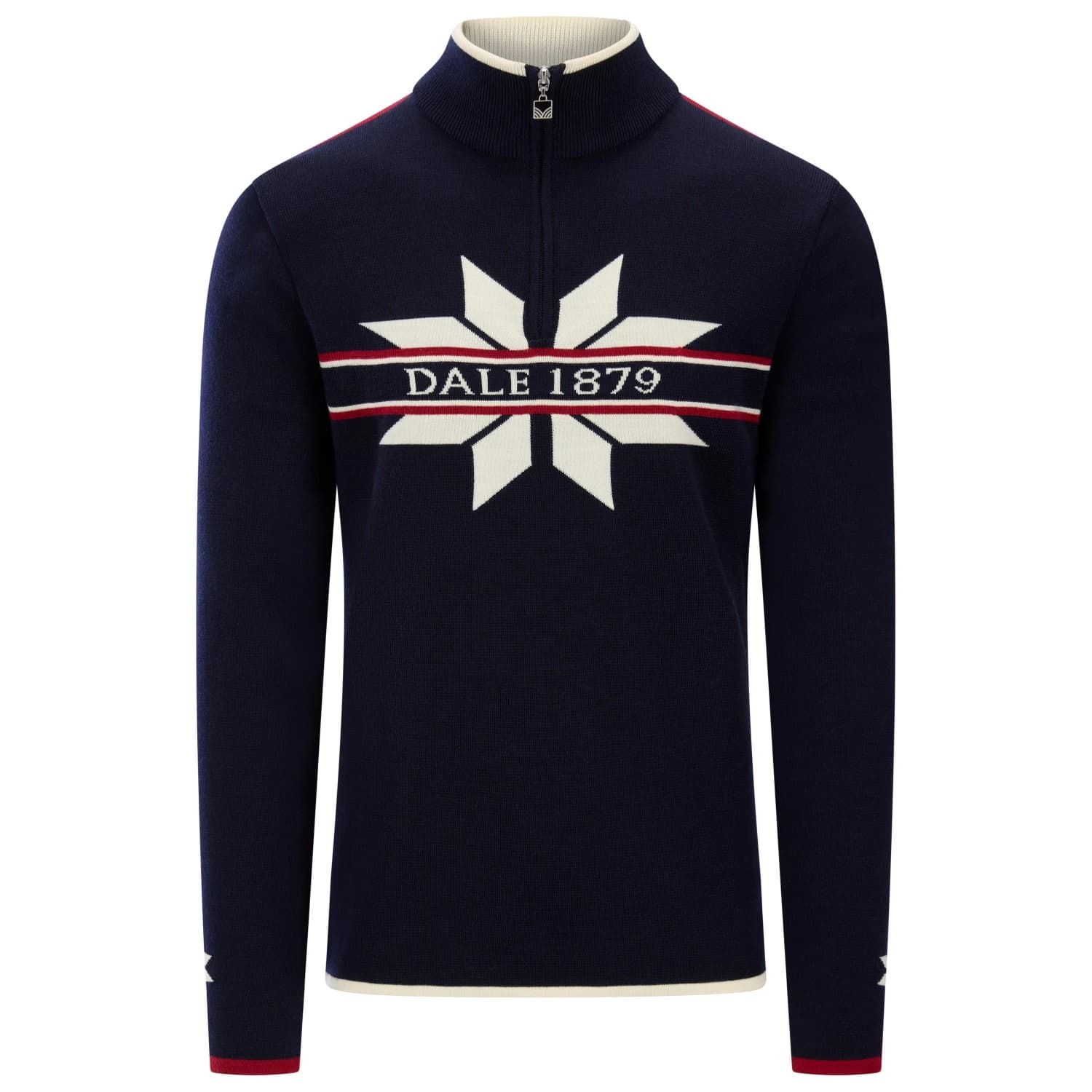 Вълнен пуловер Dale of Norway Nåle Sweater Merino jumper - Marine / Offwhite