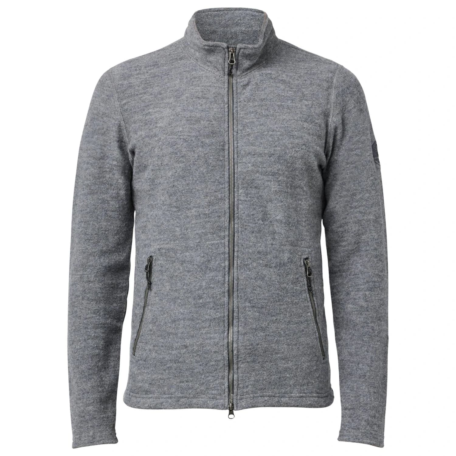 Мъжко вълнено яке Ivanhoe of Sweden Louie Full Zip Wool jumper - Grey