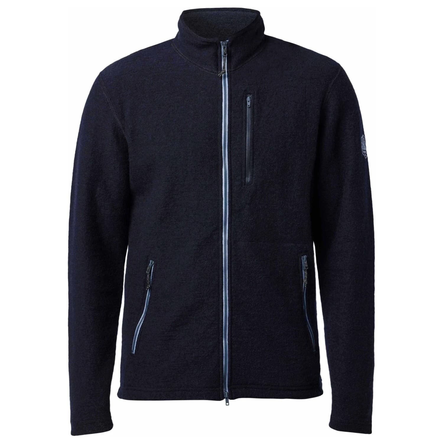 Мъжко вълнено яке Ivanhoe of Sweden Louie Full Zip Wool jumper - Navy