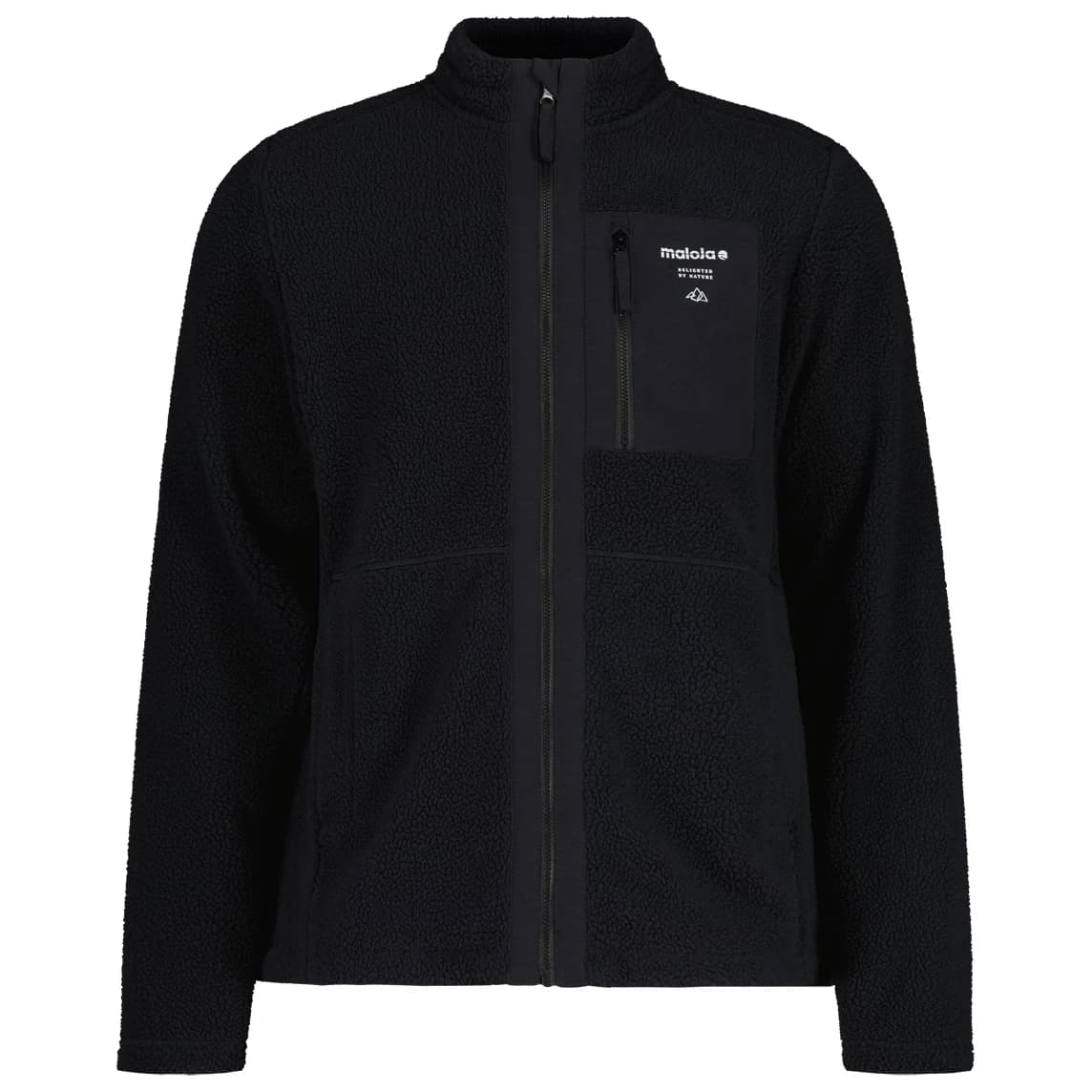 Поларено яке Maloja JoceleM. Fleece jacket - Deep Black