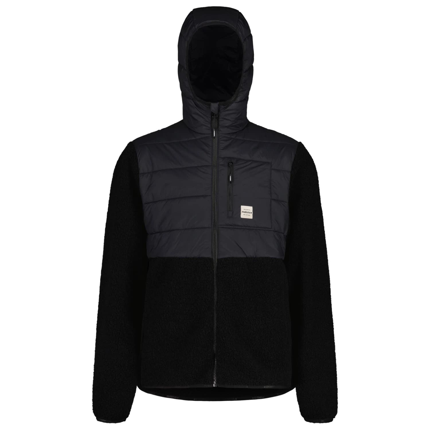 Вълнено яке Maloja SaianoM. Fleece jacket - Deep Black