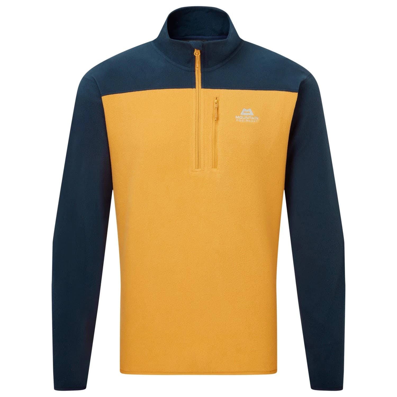 Поларен пуловер Mountain Equipment Micro Zip-T Fleece jumper - Mustard / Cosmos