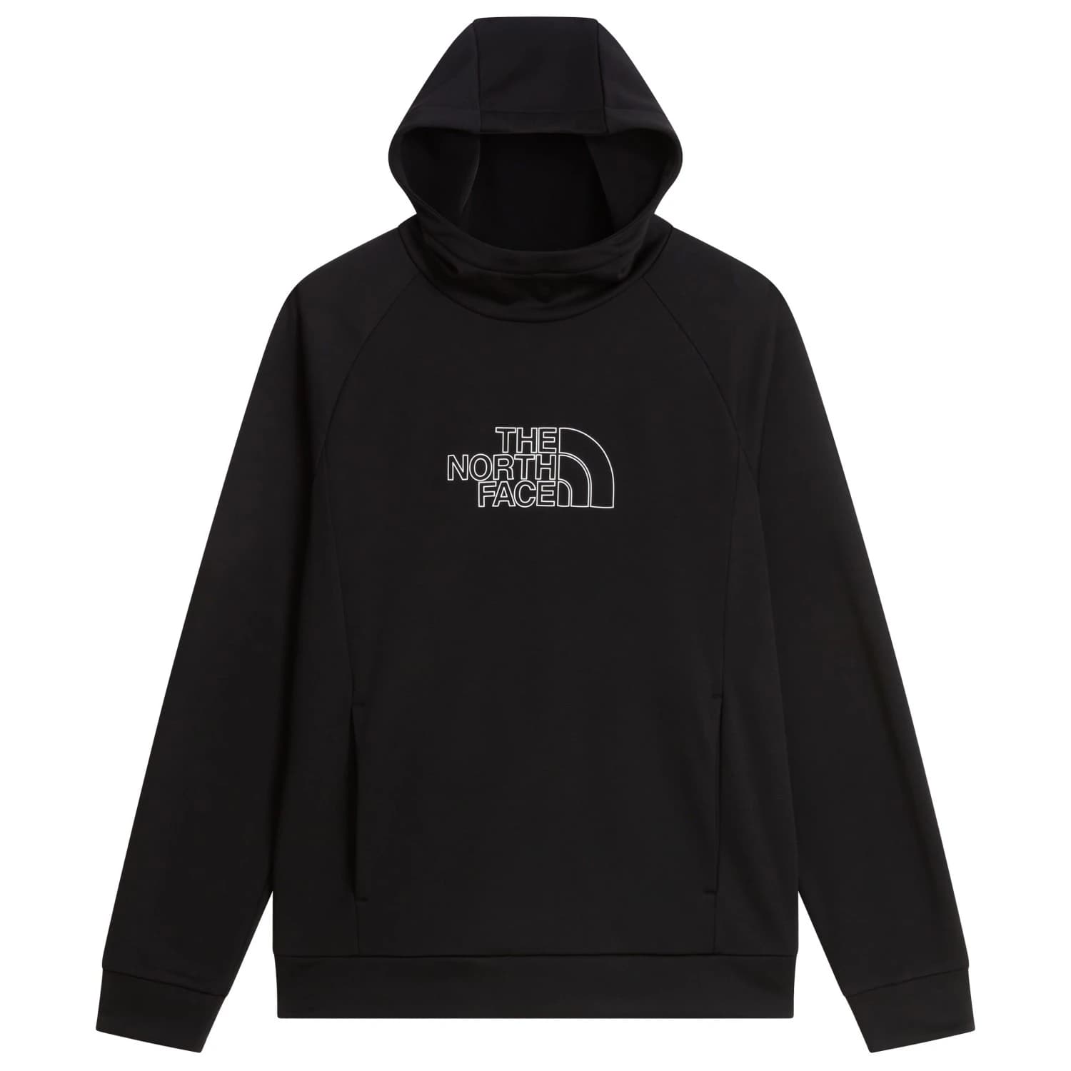 Мъжки поларен пуловер The North Face Reaxion 2.0 Hooded Sweater Fleece jumper - TNF Black / Dark Heather