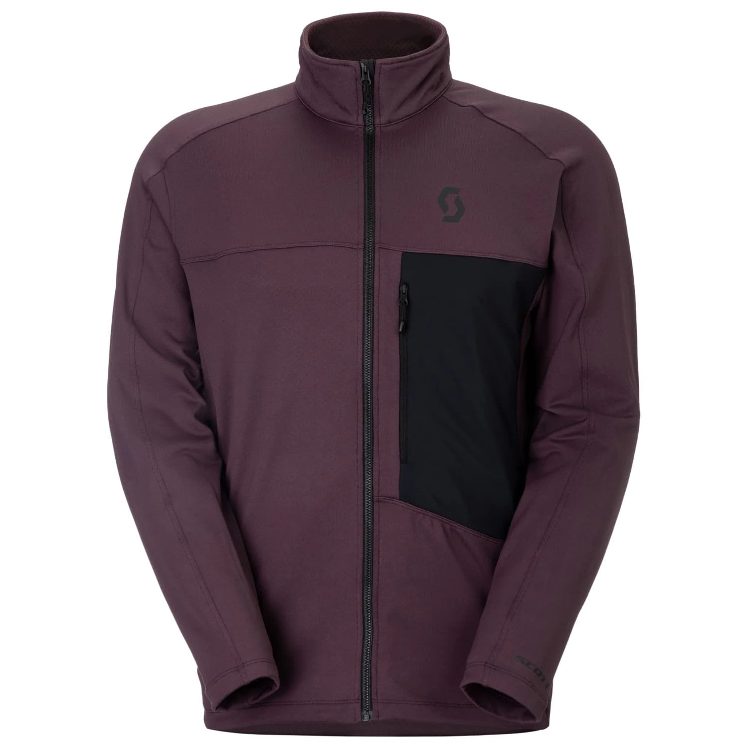 Поларено яке Scott Jacket Defined Mid Fleece jacket - Cocoa Red / Black