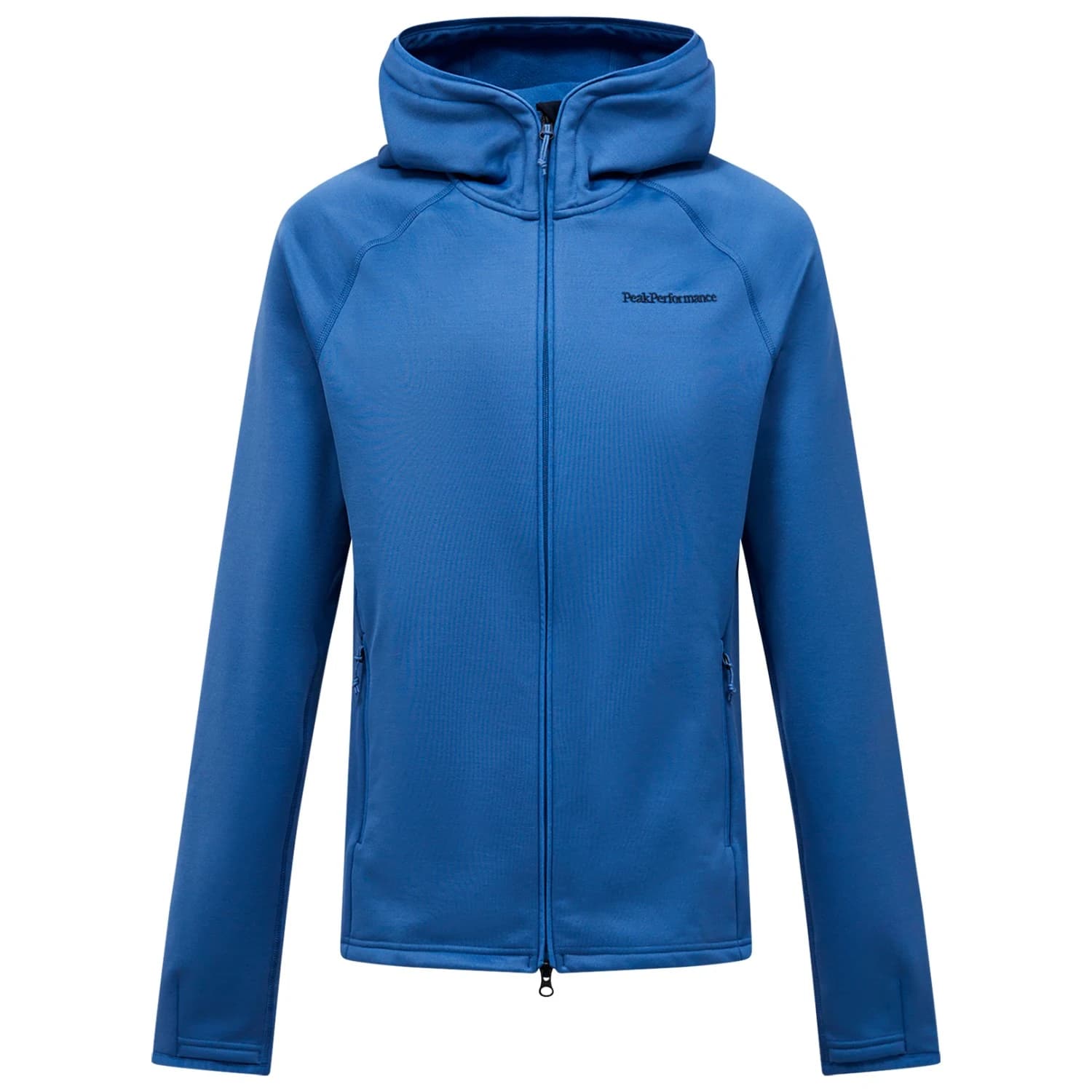 Поларено яке Peak Performance Midlayer Zip Hood Fleece jacket - Summit Sky