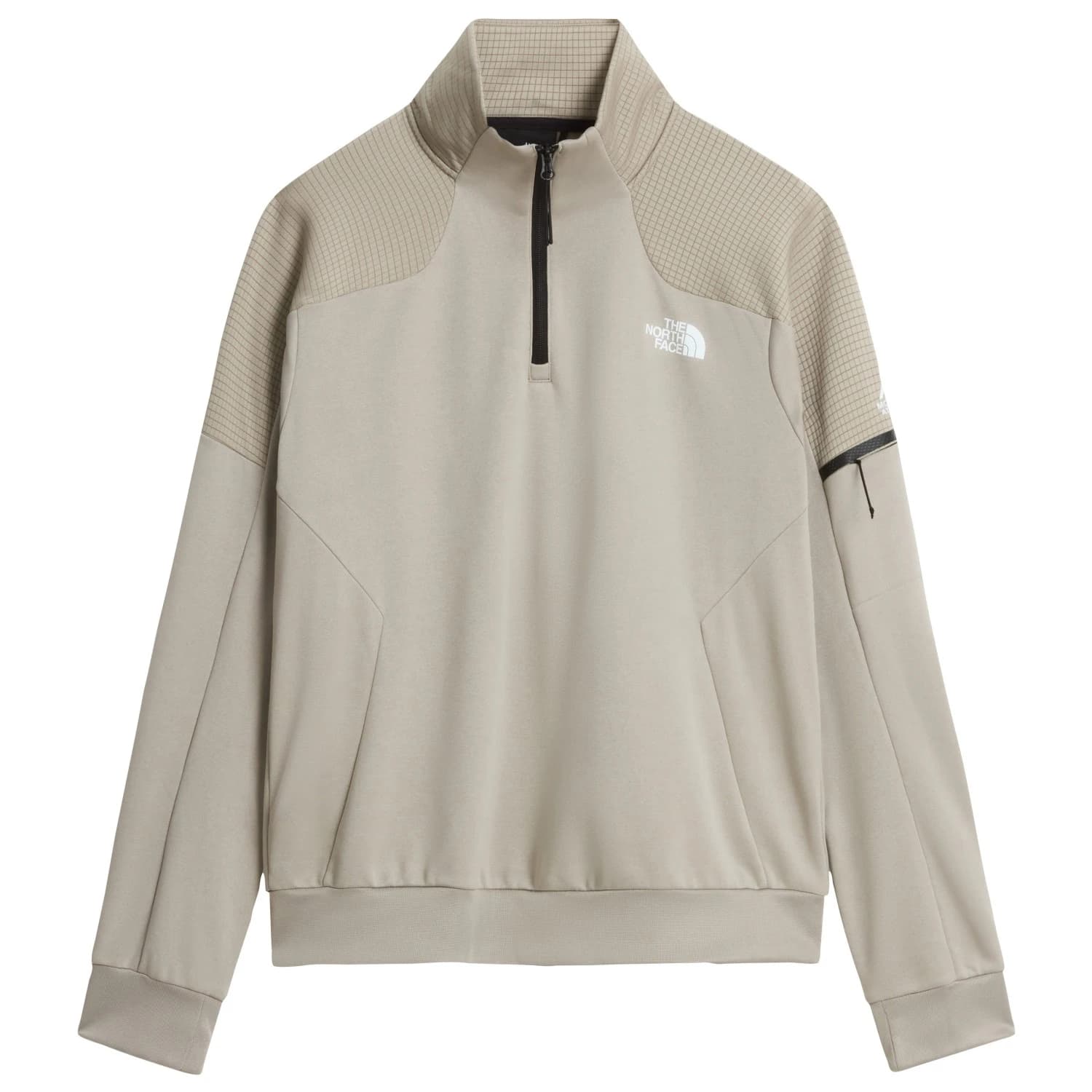 Мъжки поларен пуловер The North Face Mountain Athletics 1/4 Zip Fleece 2.0 Fleece jumper - Stone Slab