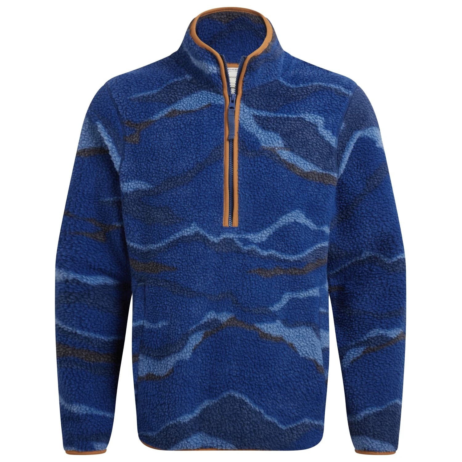 Поларен пуловер Craghoppers Rawthey Half Zip Fleece jumper - Juniper Berry Prt