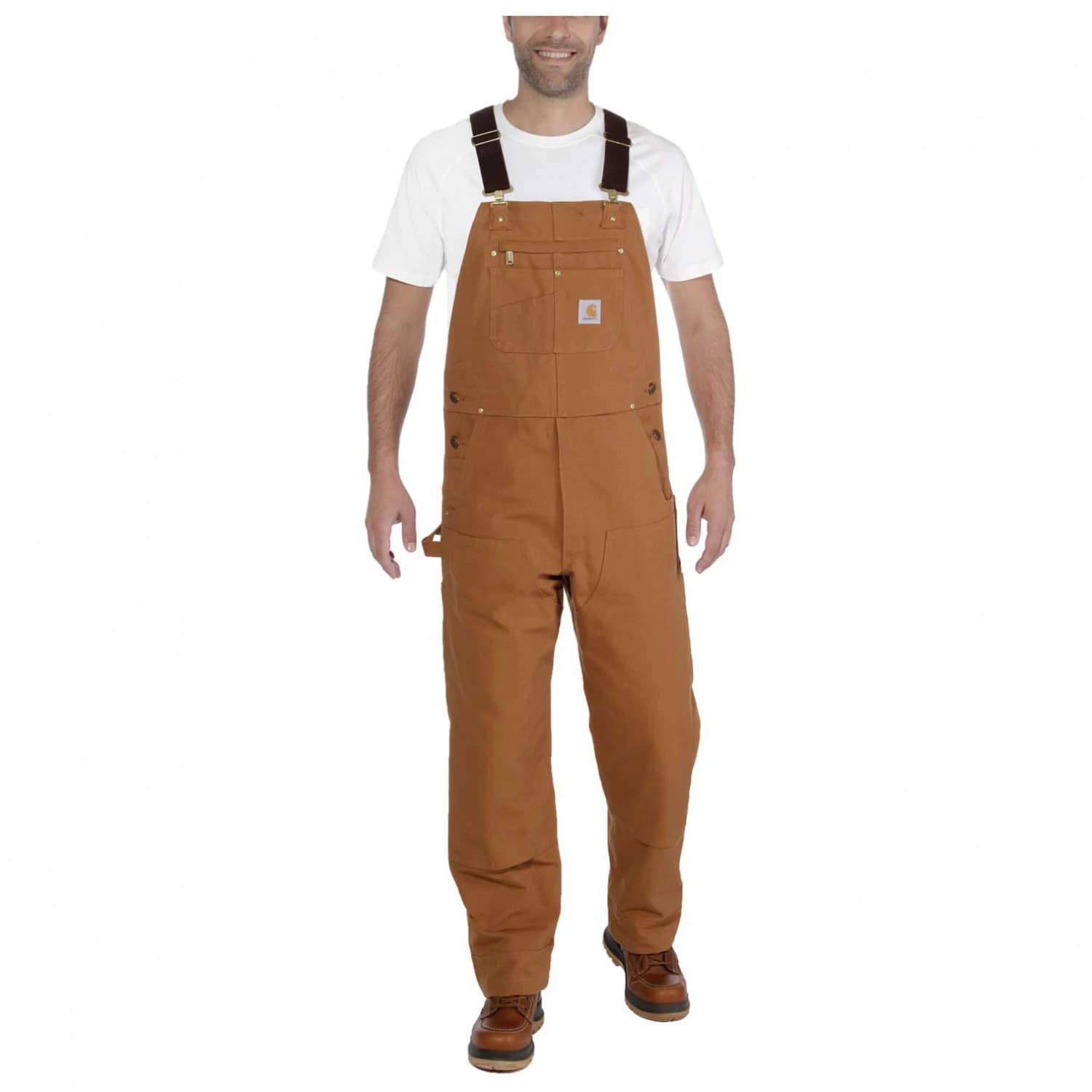 Мъжки ежедневен панталон Carhartt Bib Overall Casual trousers - Carhartt Brown