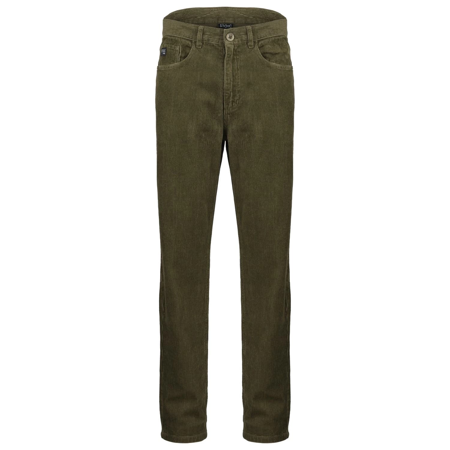 Мъжки ежедневен панталон Stoic MMXX.Mora Cord Pants Casual trousers - Olive Green