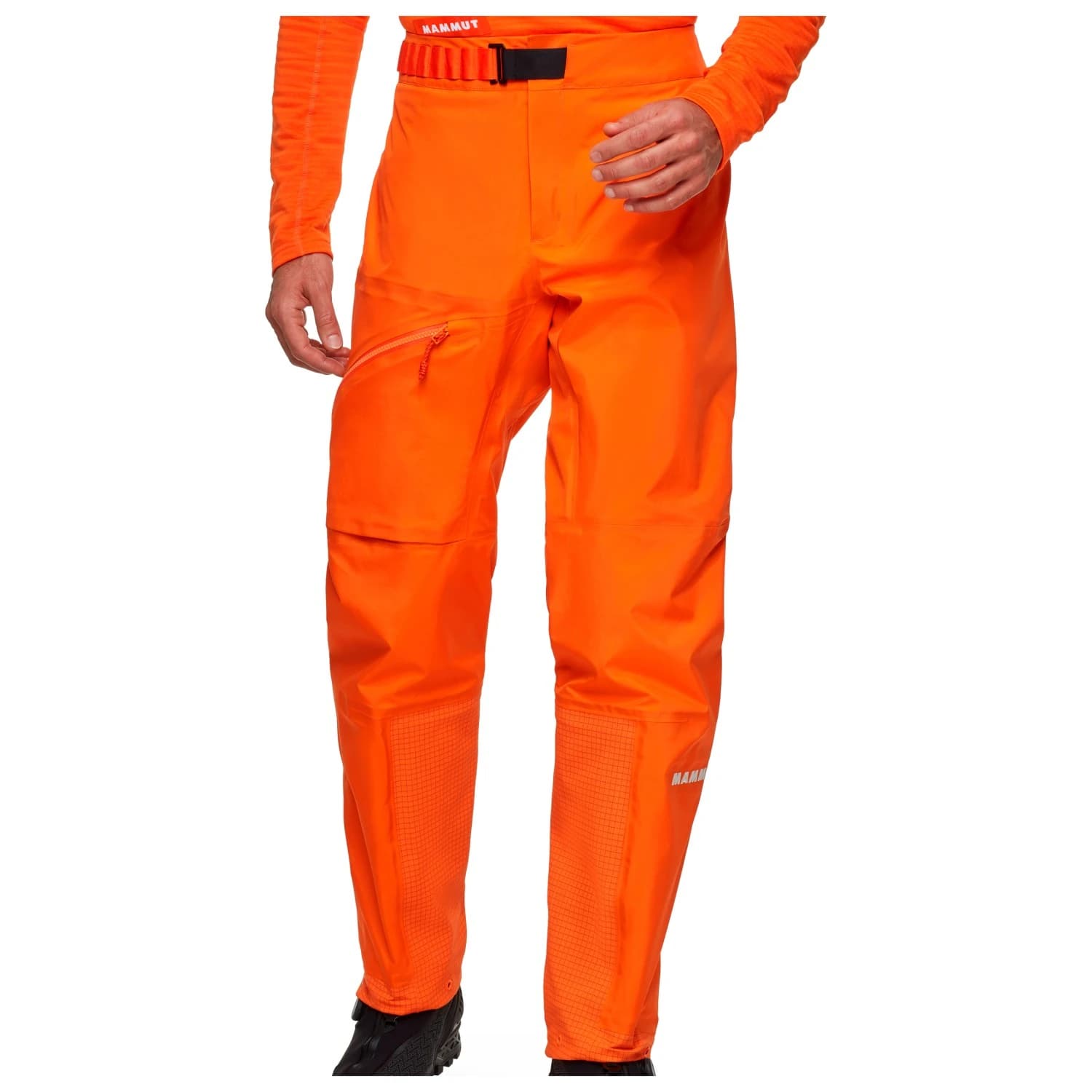 Мъжки водоустойчив панталон Mammut Eiger Nordwand Advanced Hardshell Pants Waterproof trousers - Eiger Orange