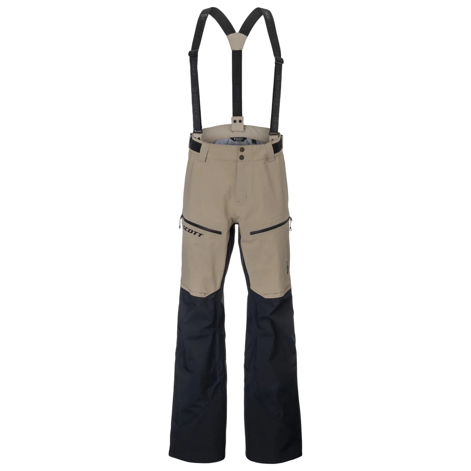 Мъжки ски панталон Scott Explorair GTX 3L Pants Ski trousers - Portobello Beige / Black