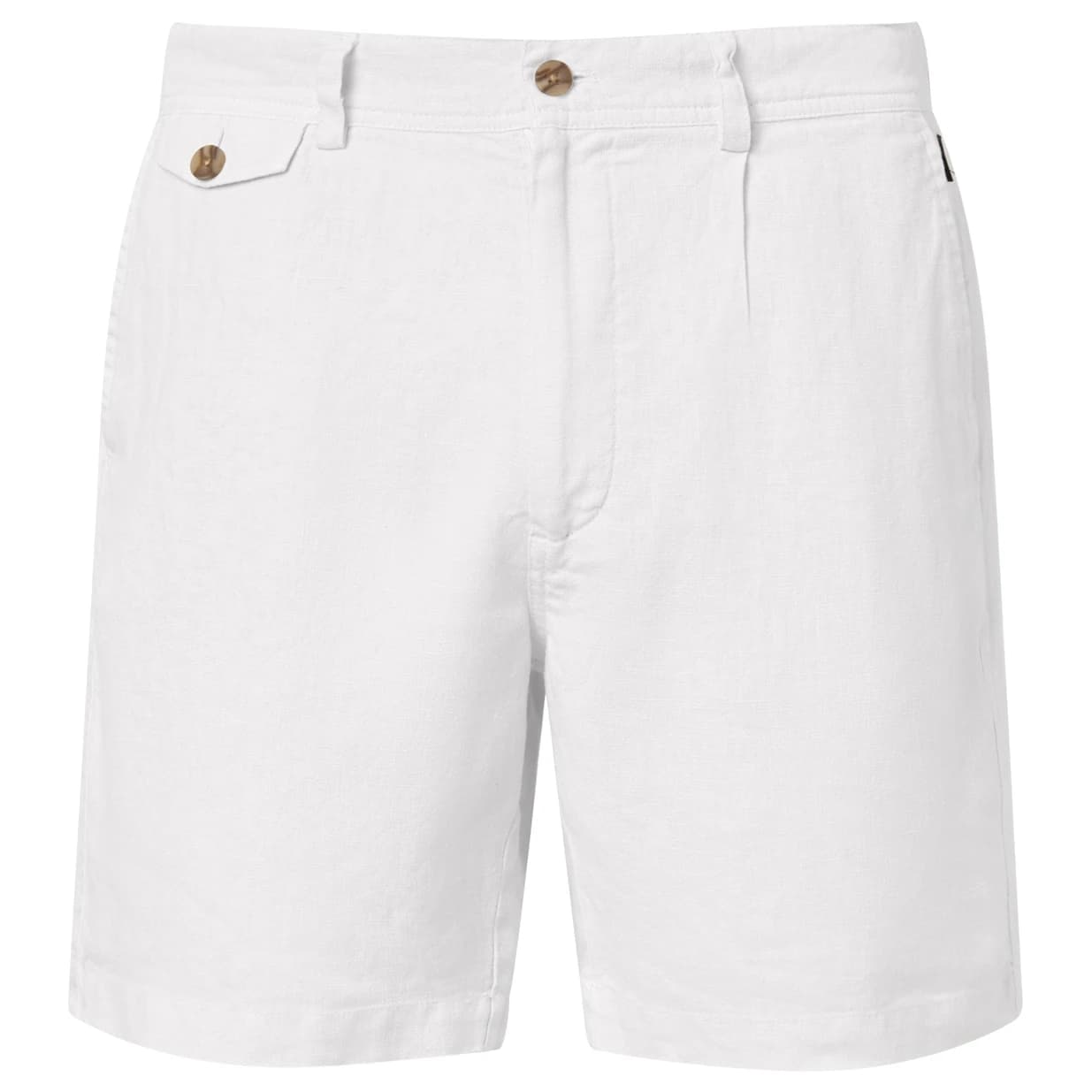 Мъжки ежедневен панталон Ecoalf Ethiwin Linen Pants Casual trousers - White