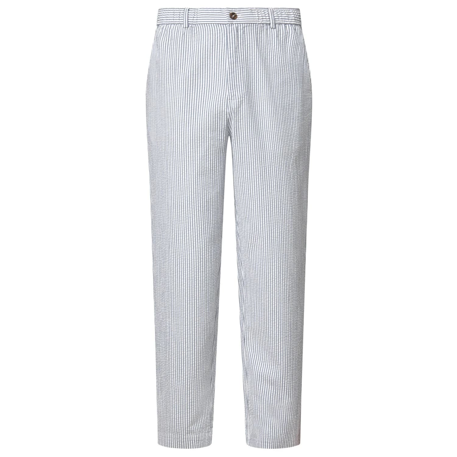 Мъжки ежедневен панталон Ecoalf Feire Pants Casual trousers - White / Blue