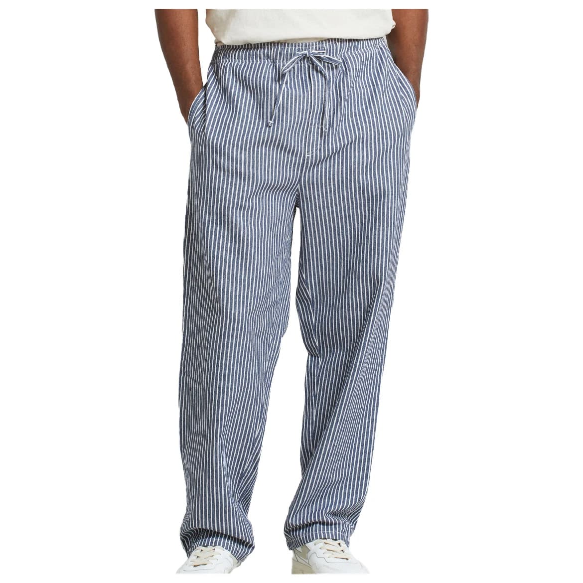 Мъжки ежедневен панталон DEDICATED Pants Klitmoeller Casual trousers - Work Stripe Blue