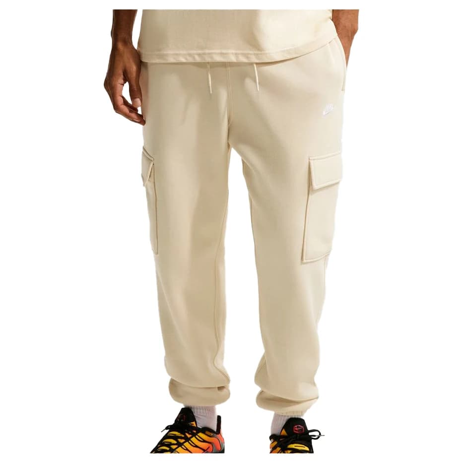 Мъжки ежедневен панталон Nike Club BB Cargo Pant Casual trousers - Light Khaki / Light Khaki / White