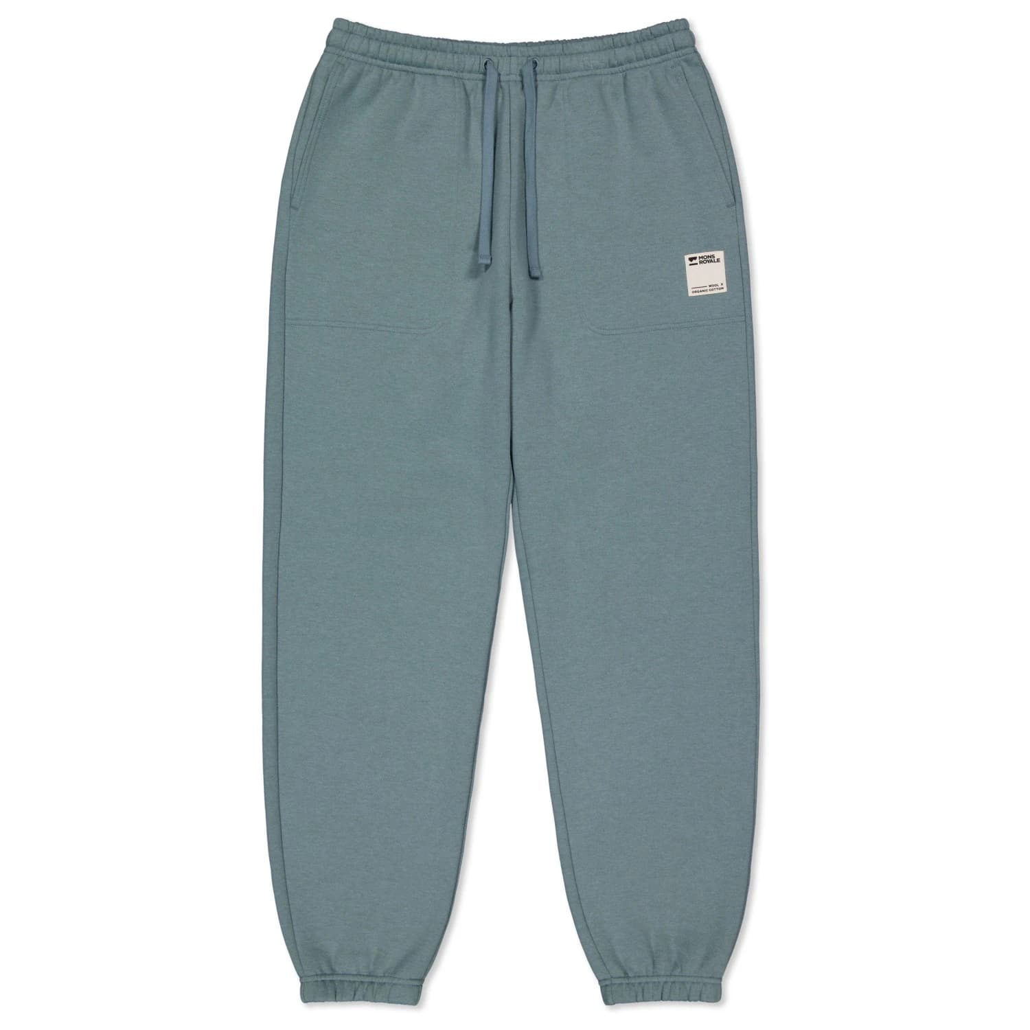 Ежедневен панталон Mons Royale Verdant Merino Cotton Sweatpants Tracksuit trousers - Storm Blue