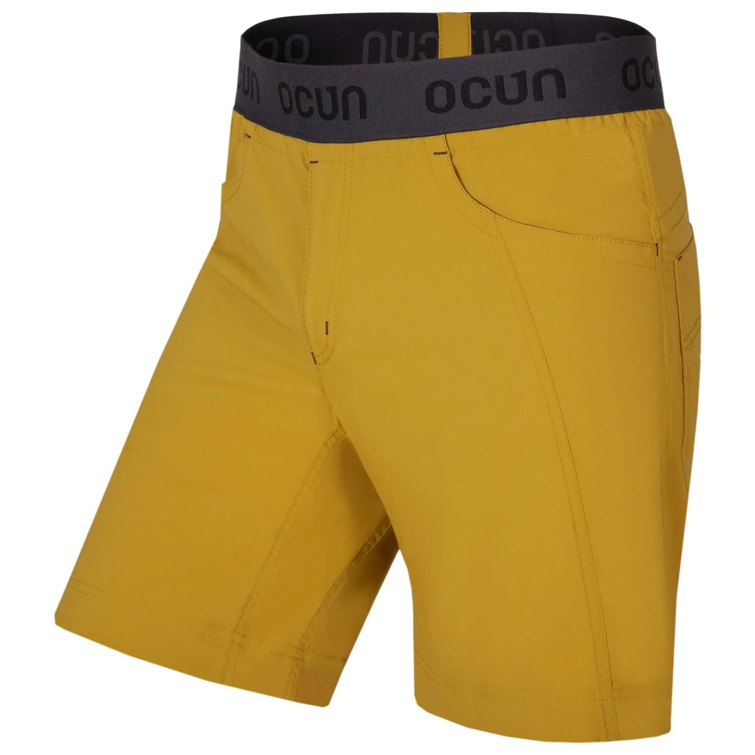 Мъжки панталон за катерене Ocun Mánia Shorty Climbing trousers - Yellow Dried Tobacco