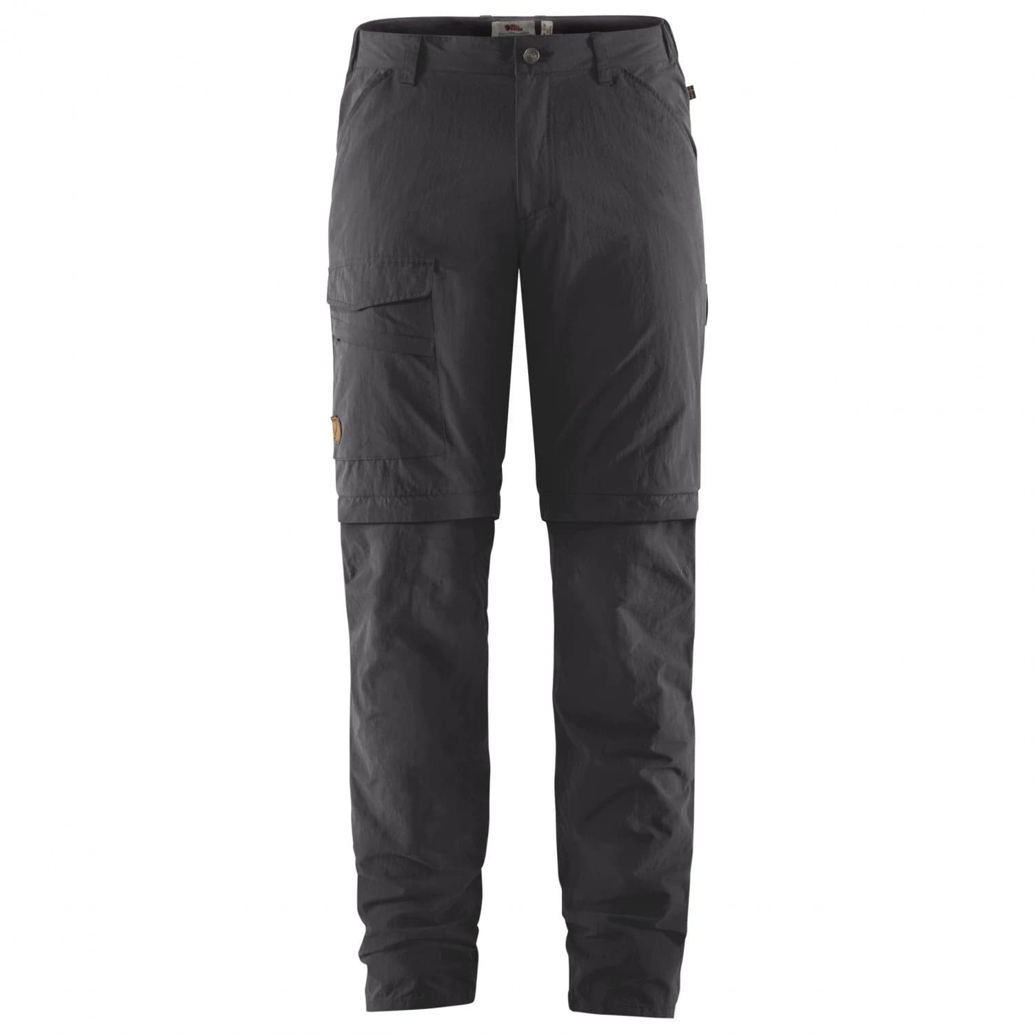 Мъжки панталон със свалящи крачоли Fjällräven Travellers MT Zip-Off Trousers Walking trousers - Dark Grey