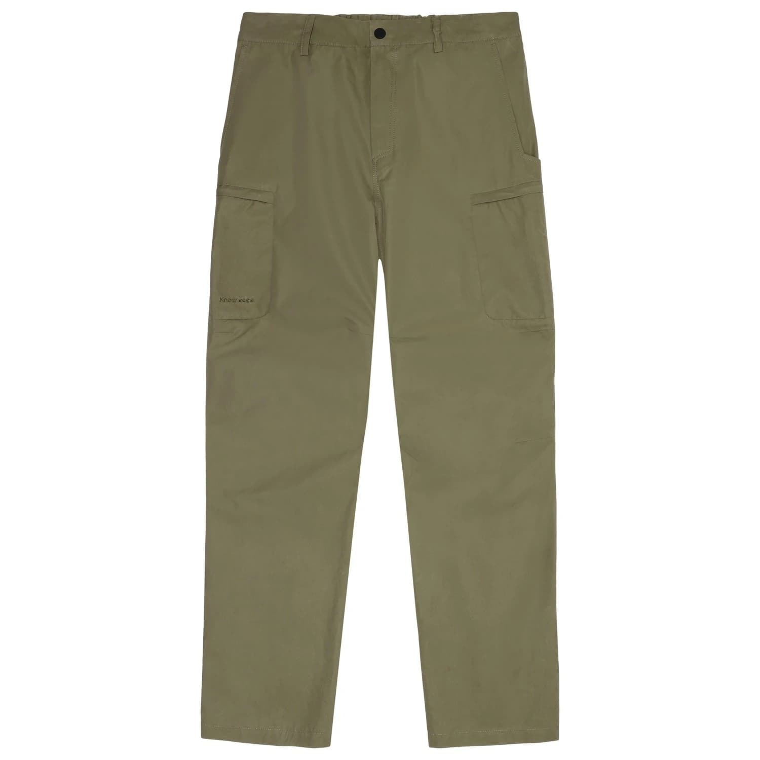 Мъжки туристически панталон Knowledgecotton apparel Vent Canvas 200 Classic Pants Walking trousers - Burned Olive