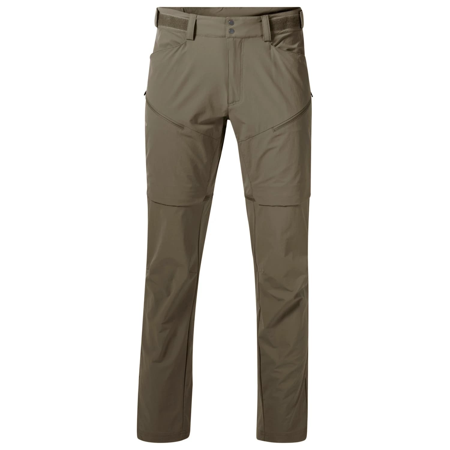 Мъжки панталон със свалящи крачоли Bergans Convertible Zip-Off Softshell Pants Zip-off trousers - Green Mud