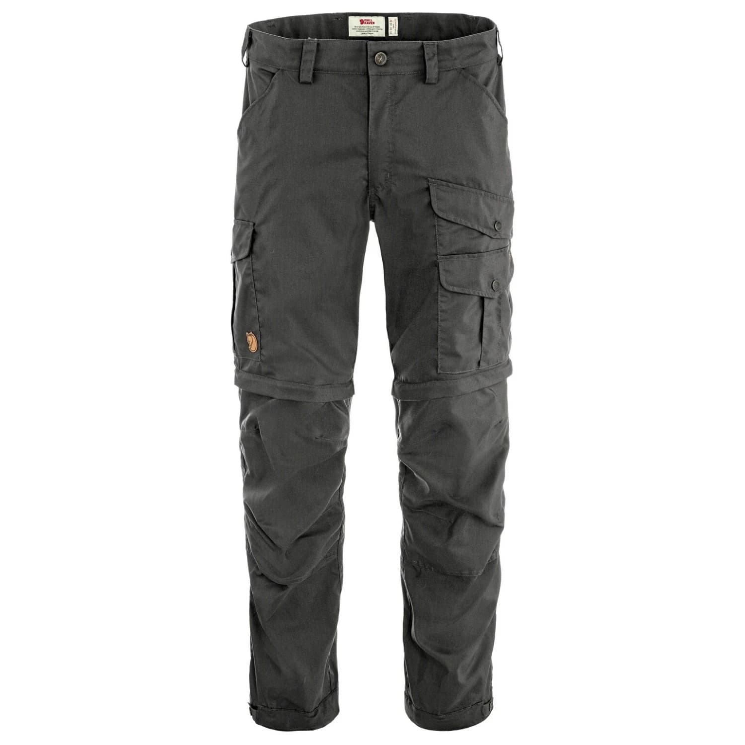 Мъжки панталон със свалящи крачоли Fjällräven Vidda Pro Lite Zip-Off Trousers Walking trousers - Dark Grey