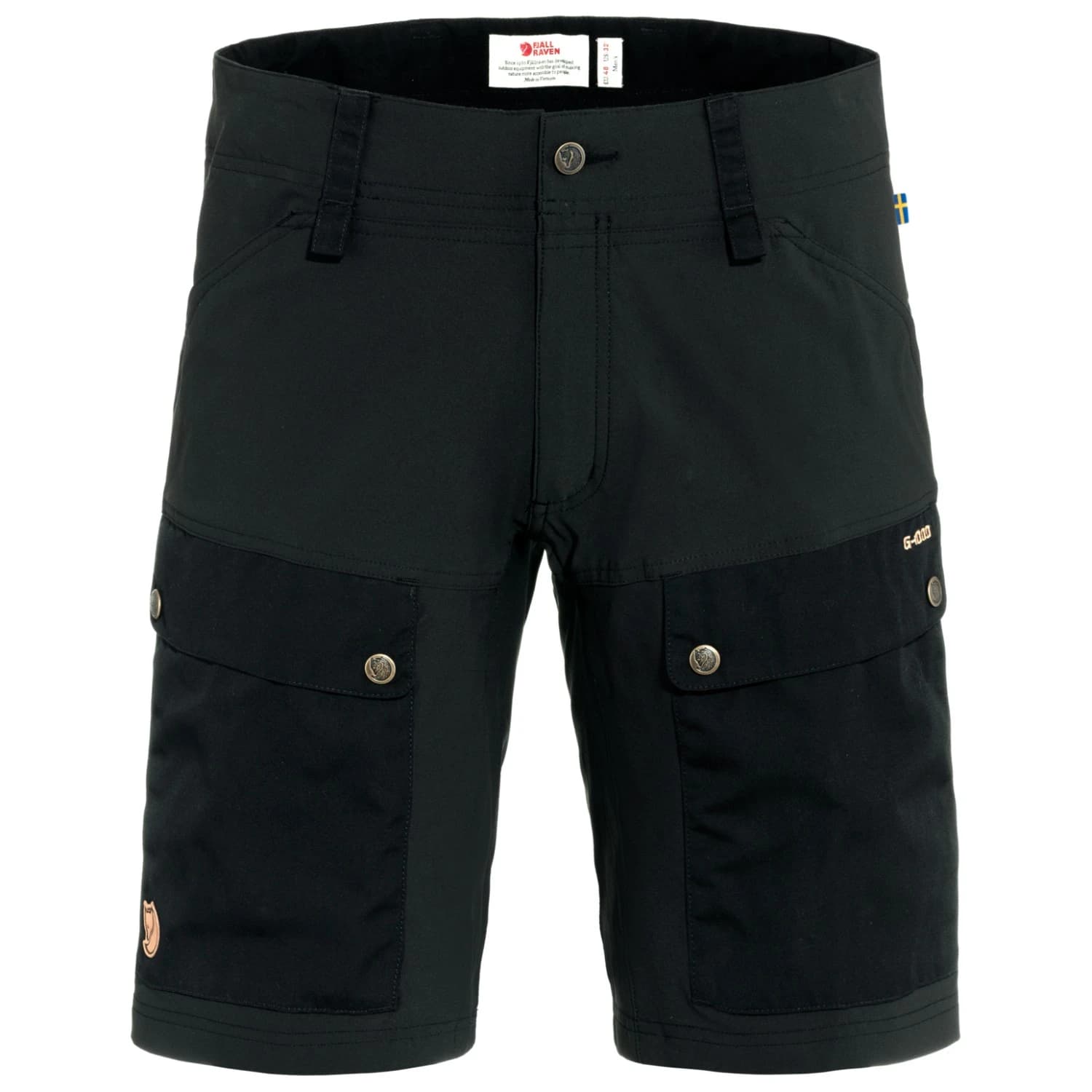 Мъжки къси панталони Fjällräven Keb Shorts - Black