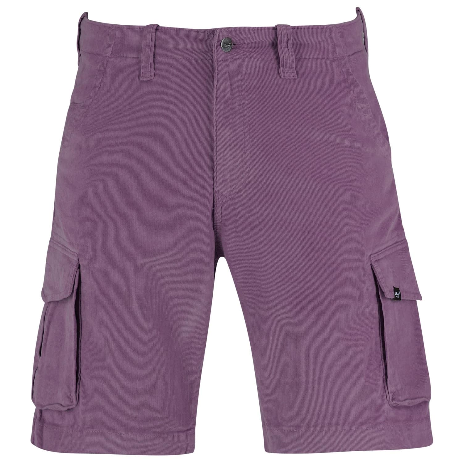 Мъжки къси панталони Reell City Cargo Short ST Shorts - Baby Cord Purple