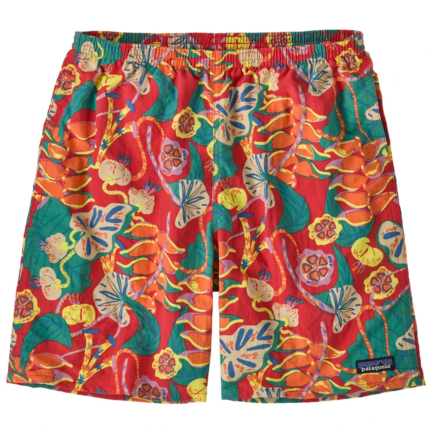 Мъжки къси панталони Patagonia Baggies Longs Shorts - Tropiclimb: Hot Ember