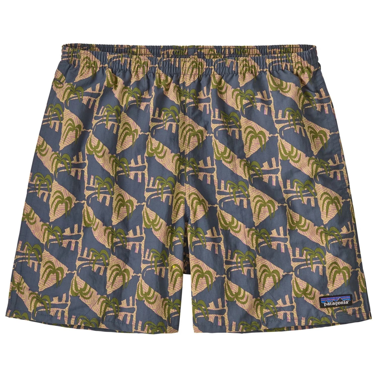 Мъжки къси панталони Patagonia Baggies Shorts - Jaguar Geo: Dolomite Blue