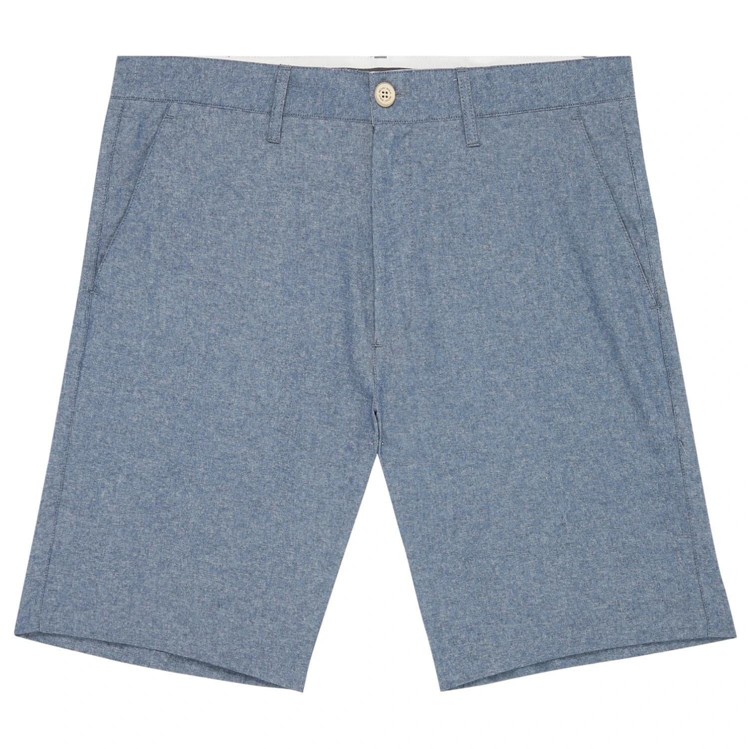 Мъжки къси панталони Iriedaily Golfer Chambray Short Shorts - Blue Melange