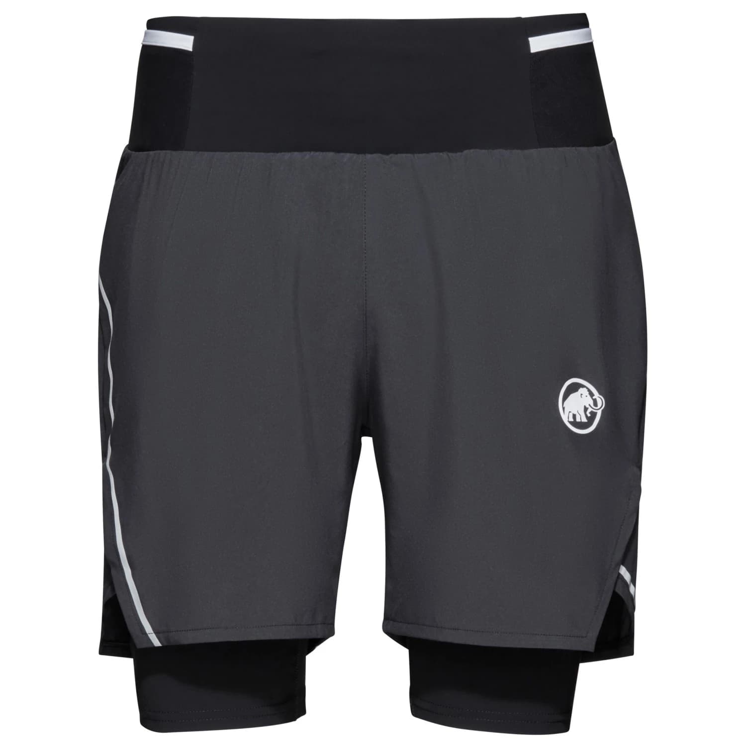 Мъжки къси панталони Mammut Aenergy Trailrunning 2 in 1 Shorts - Black
