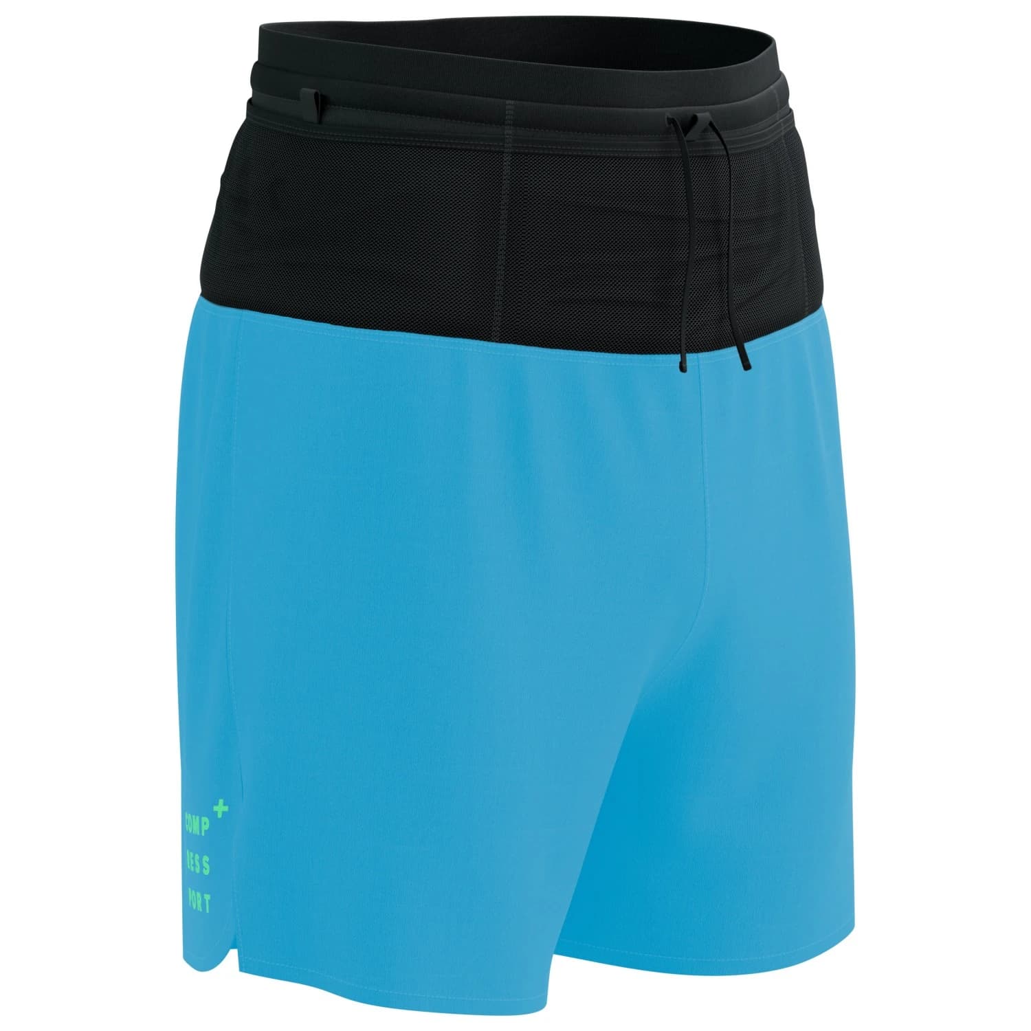 Мъжки шорти за бягане Compressport Trail Racing 2-In-1 Short Running shorts - Norse Blue
