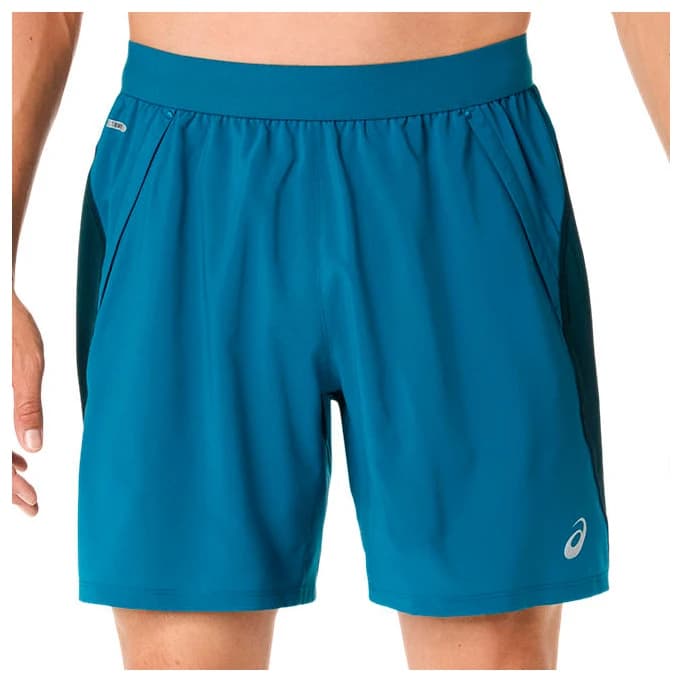 Мъжки шорти за бягане Asics Road 7'' Short Running shorts - Tranquil Teal / Dark Teal / Yamabuki