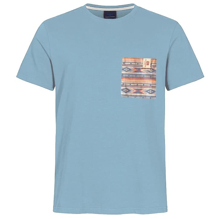 Мъжка тениска Elevenate Costa Tee T-shirt - Blue Breeze