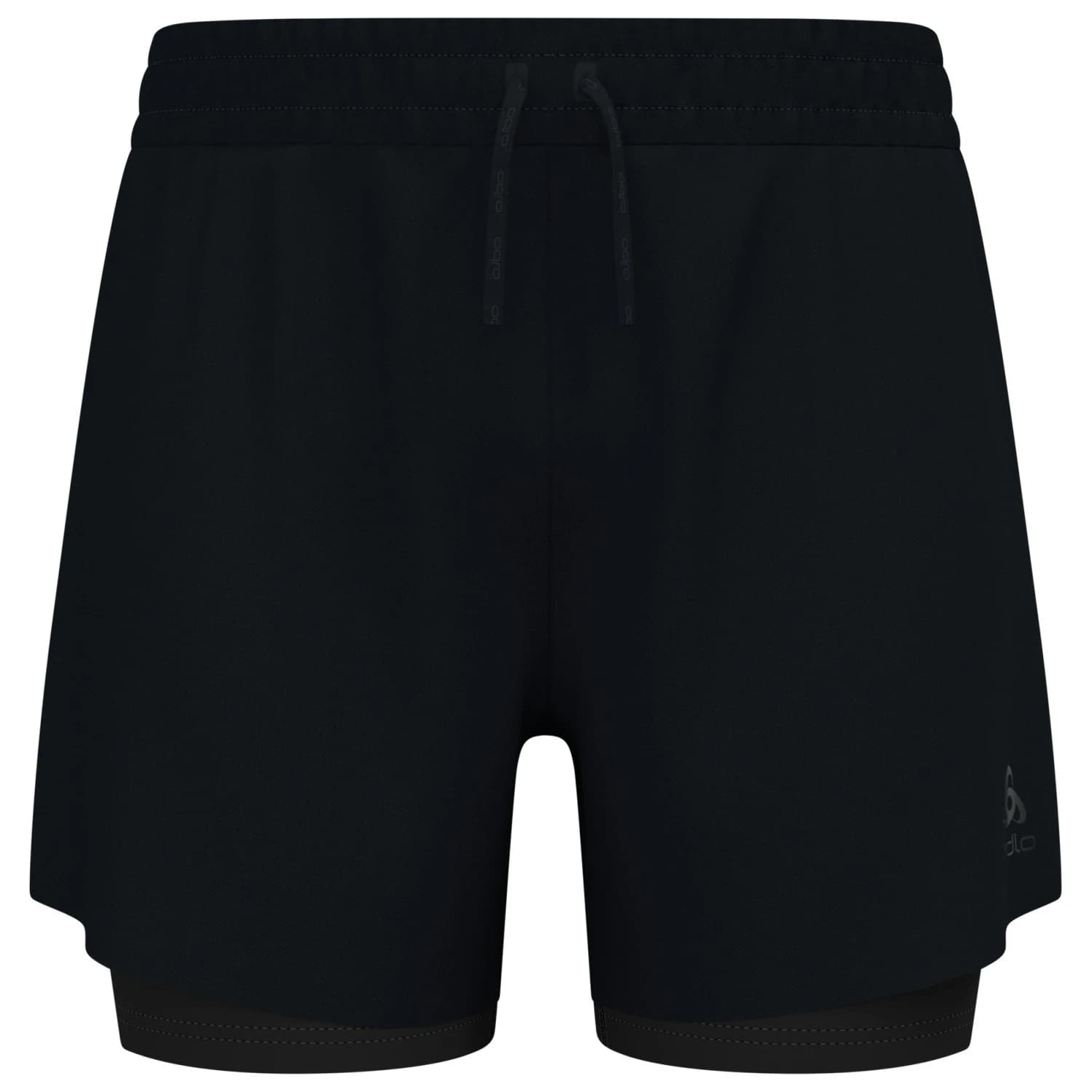 Мъжки шорти за бягане Odlo Zeroweight 5'' 2-In-1 Short Running shorts - Black